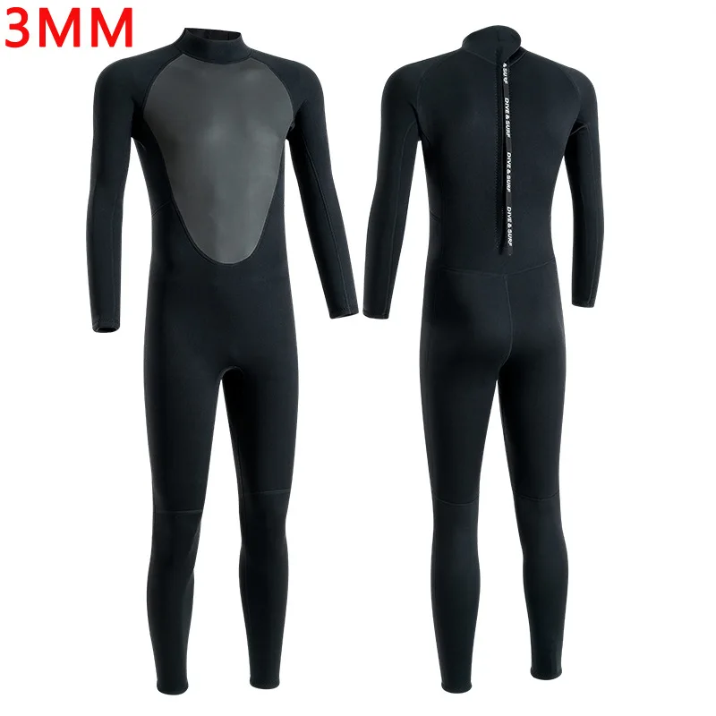 

Neoprene Wetsuit 3mm Men Scuba Diving Thermal Winter Warm Wetsuits Full Suit Swimming Surfing Kayaking Equipment Black Women