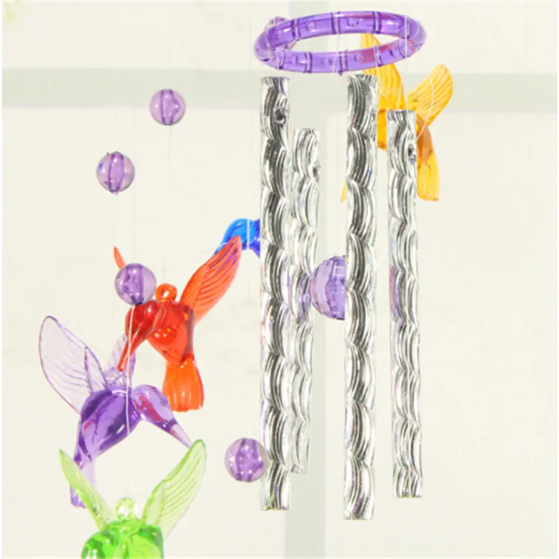 

1 шт., разноцветные колокольчики для украшения дома и сада