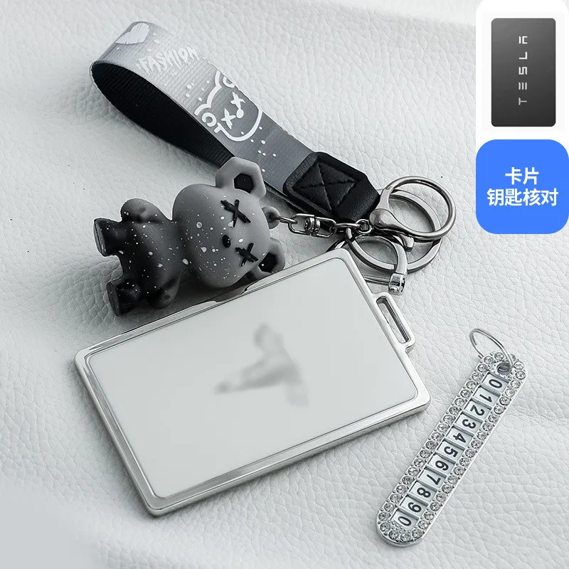 

New TPU For Tesla Model YModel 3 Card Key Holder Protector Case Cover Full Cover Accessories
