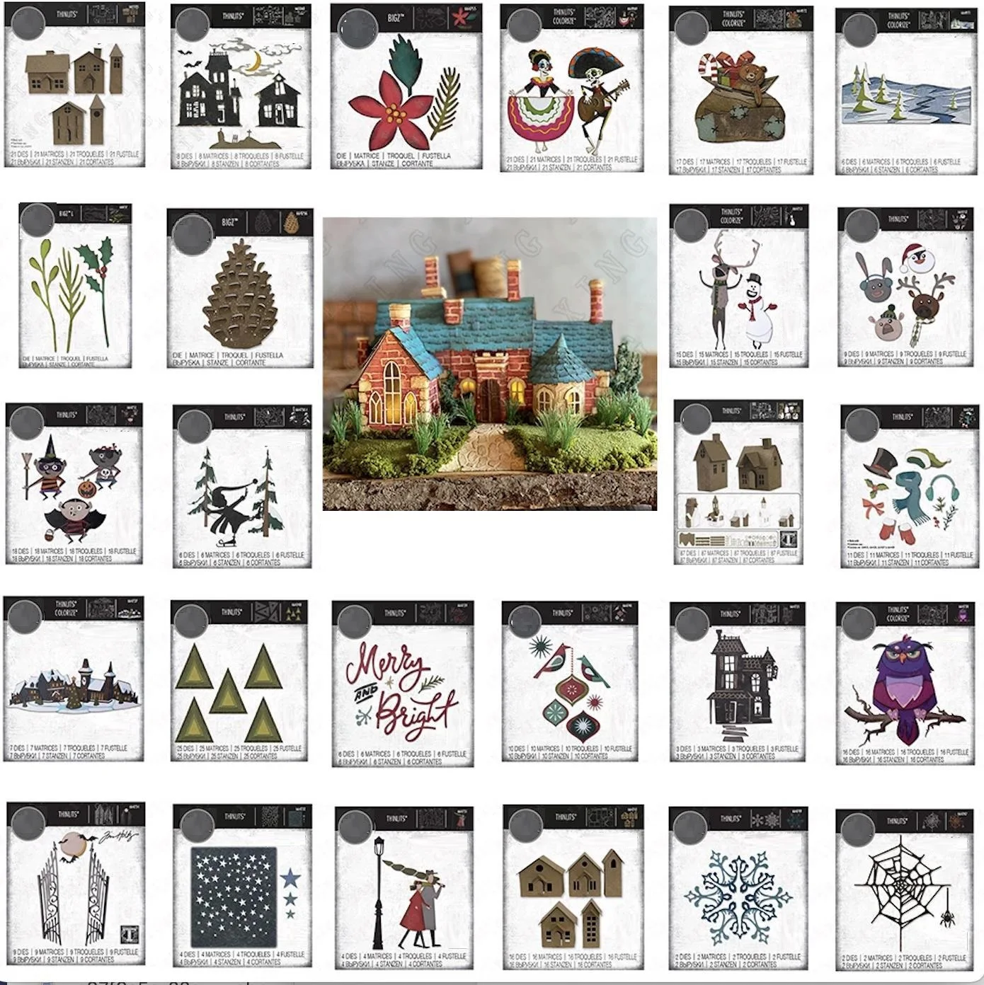 

New Arrive Halloween Snowflakes Christmas Metal Cutting Dies Scrapbooking Decor Embossed Emplate Photo Album Template Handmade