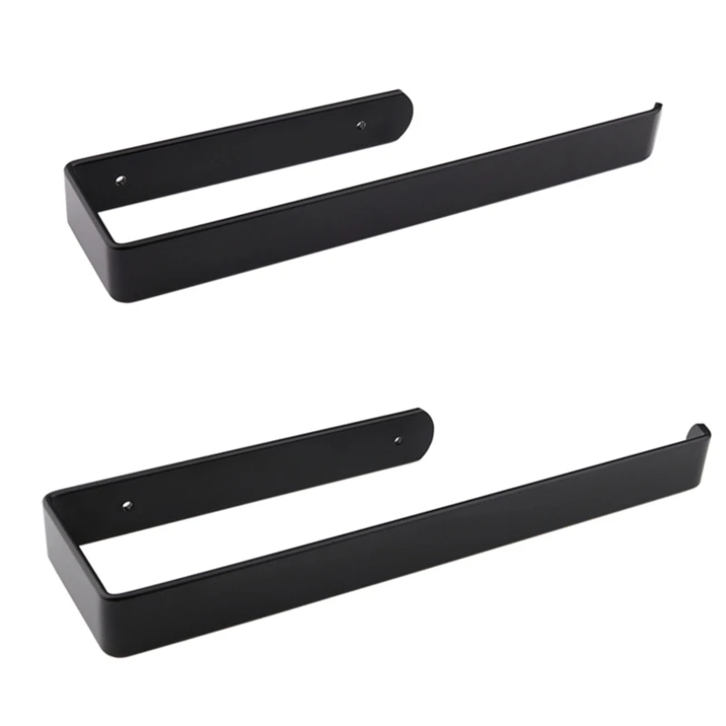 

Hole-free Stainless Steel Kitchen Cabinet Paper Towel Rack