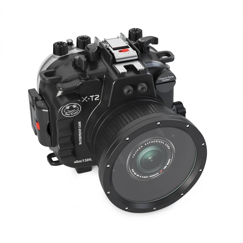 

Seafrogs Factories Underwater Camera Diving Case Bags Waterproof 40m for Fujifim X-T2 Housing 16-50mm/16-55mm