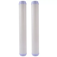 2x 20 inch ultrafiltration uf membrane filter elements flat mouth universal water purifier filter elements