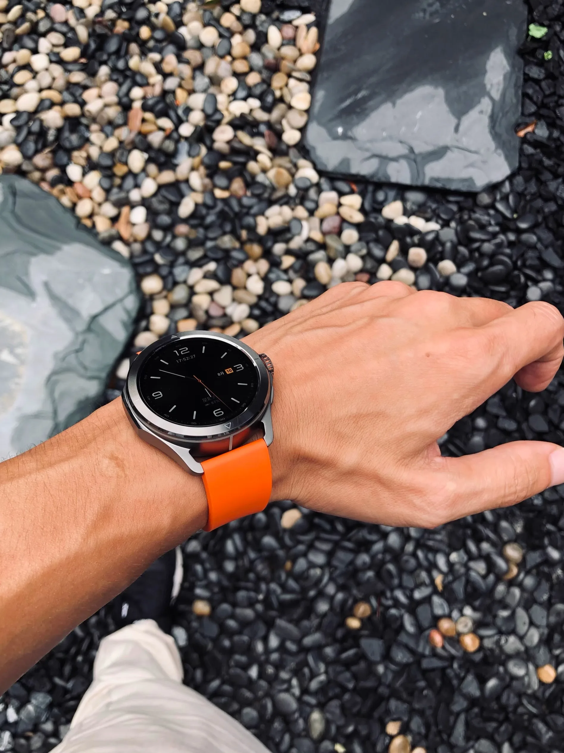 Фторруглеродный ремешок Kakestorm FKM для часов Xiaomi s4 спортивный высокого качества