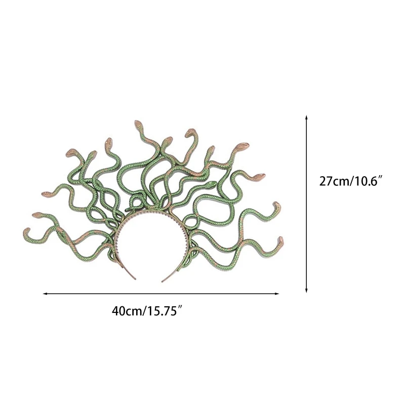 652f новинка изогнутая змея форма волос обруч