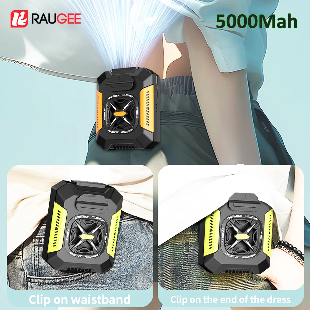 5000Mah Waist Fan