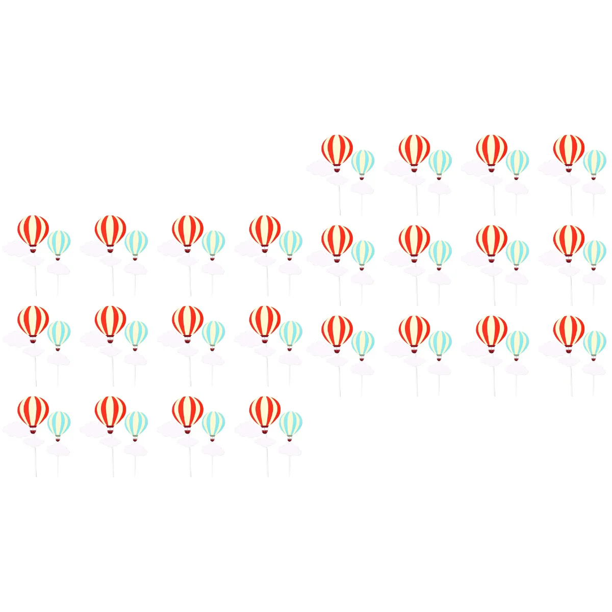 

Cupcake Cake Balloon Picks Insert Wedding Glitter Topper Bowknot Birthday Decorhot Air Personalized Decoration Cloud Engagement