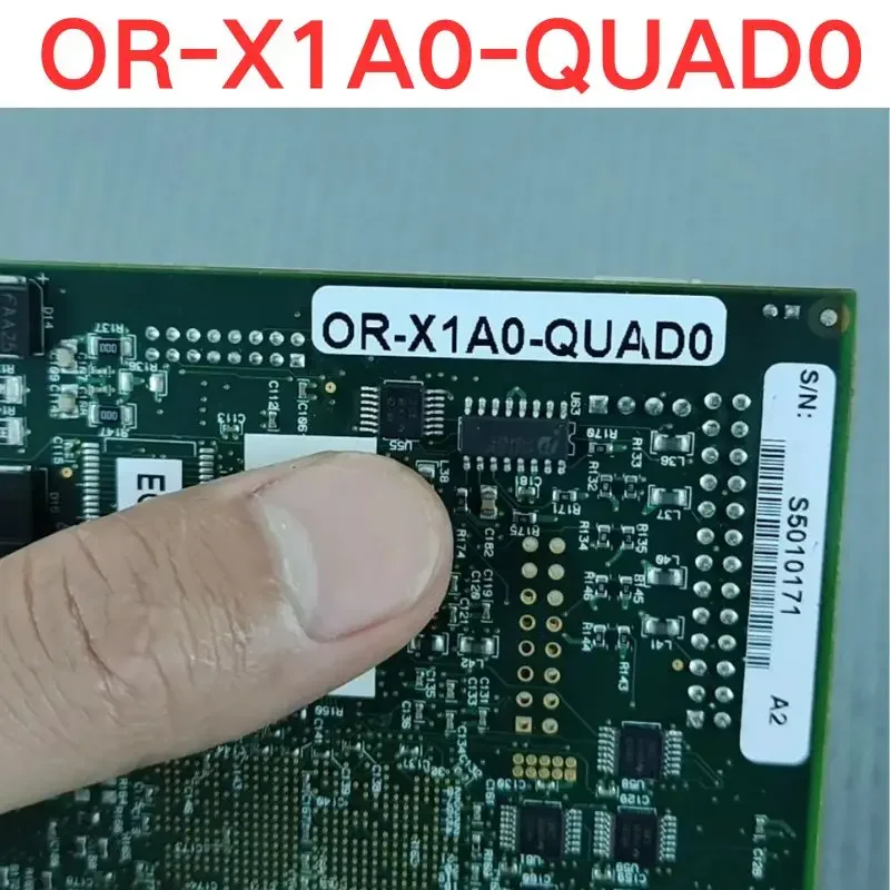 Б/у тест Ok Карта сбора данных DALSA OR-X1A0-QUAD0 имеет версии A1 и A2.