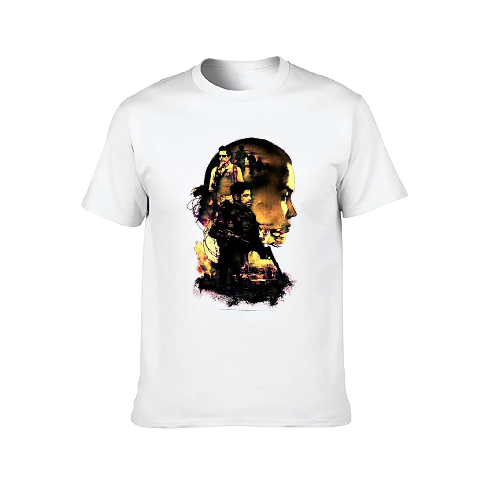 Sicario футболка хлопок мужская короткая рукав