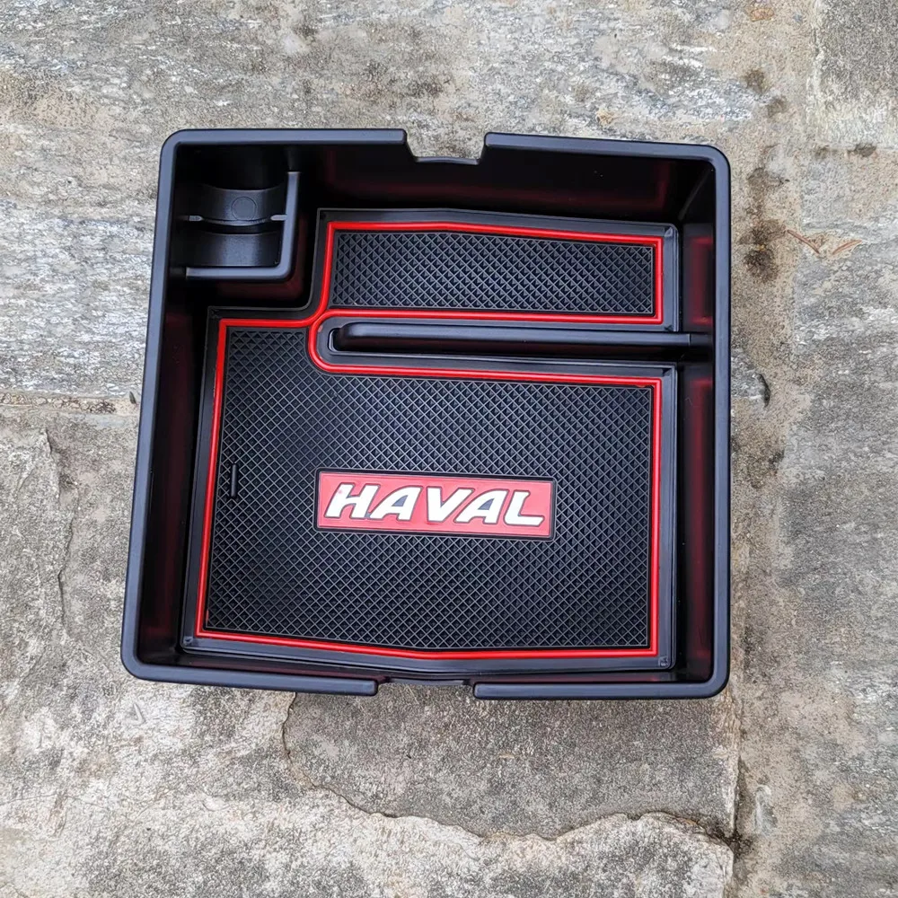 

Для Haval Jolion 2021 2022 2023 ABS Автомобильная центральная консоль Органайзер лоток чехол подлокотник коробка для хранения Многофункциональная крышка аксессуары