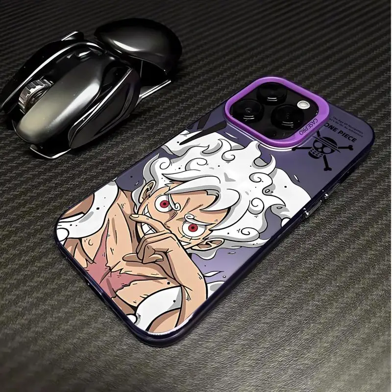 One-Pieces Luffys Case for VIVO Y15S Y16 Y17S Y21 Y22S Y27 Y50 Y91 Y93 V23 V25 V27 V29 S1 Pro 5G Matte Shockproof Back Cover