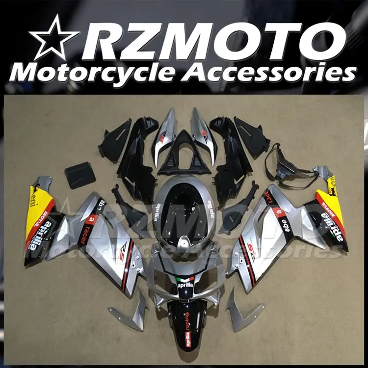 

Injection Mold New ABS Fairings Kits Fit For Aprilia RS4 50 125 RS125 2006 2007 2008 2009 2010 2011 06 07 08 09 10 11 Silver