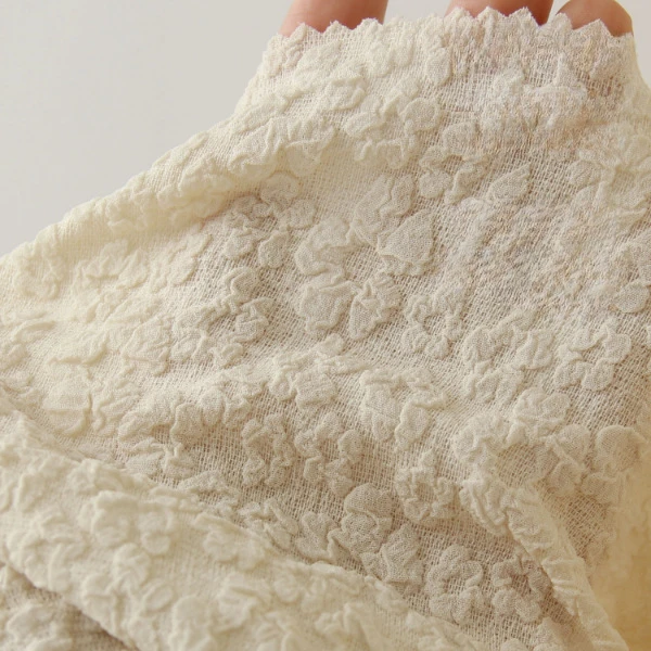 Модная дизайнерская жаккардовая ткань с маленькой цветочной текстурой