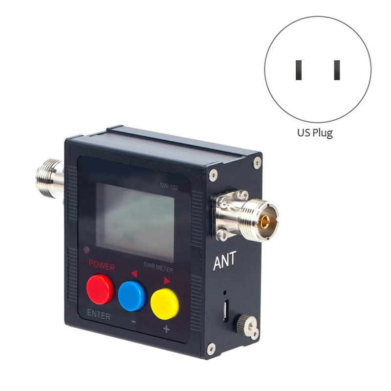 Цифровой счетчик приблизительности 125-520 МГц VHF/UHF Power SWR Meter для двухсторонней