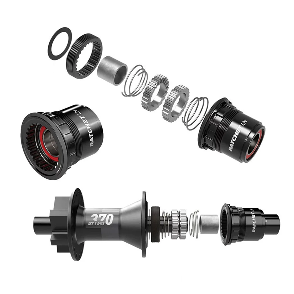 

Bike Bicycle 3Pawls Hub Lock Ring Nut + Removal Installation Tool For DT Swiss 24T Three-jaw Ratchet Tooth Removal Tool DT370