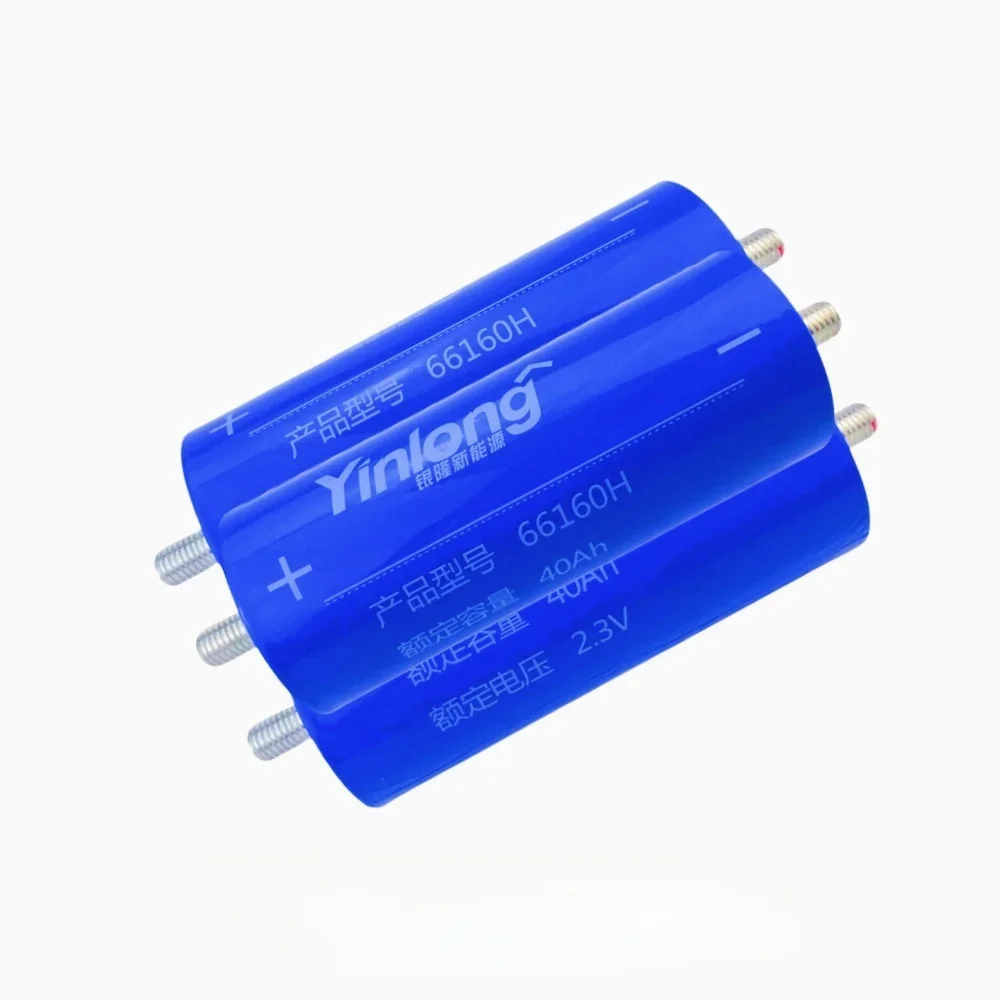 Новинка 100% литий-титанатный аккумулятор Yinlong LTO66160 10C 2 3 В 40 Ач разряд сделай сам 12 24
