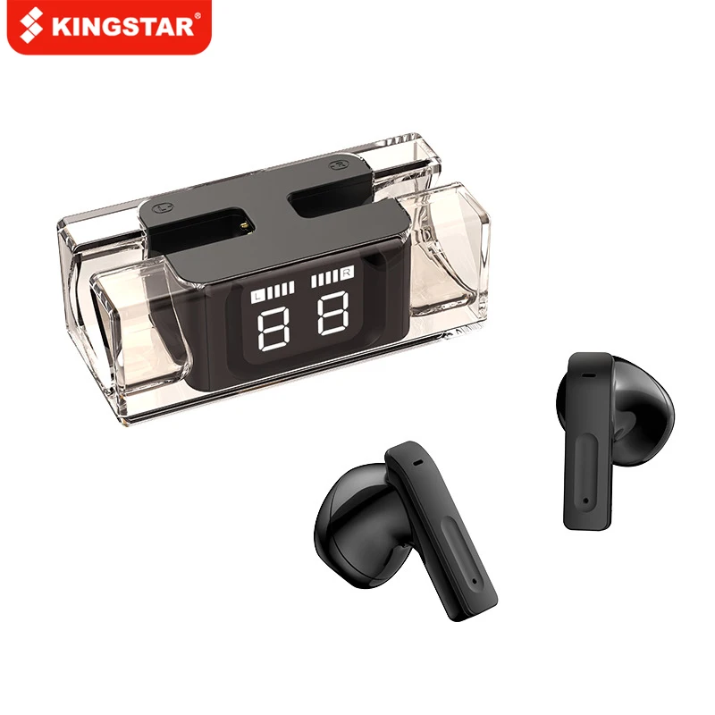 

TWS-стереонаушники KINGSTAR E90 с поддержкой Bluetooth 5,2 и сенсорным управлением