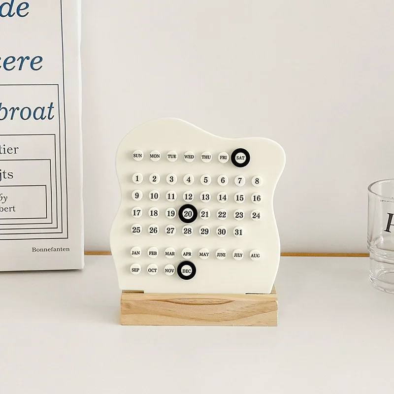 

Деревянный настольный календарь MY7086