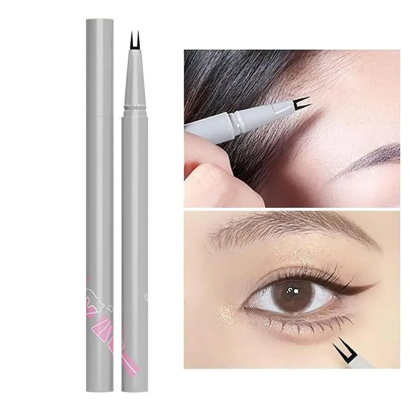 

Double Tip Bottom Eyelash Pencil Smudge Proof Liquid Eyeliner Waterproof Long Lasting Double Tip Lower Eyelash Pencil Sweat