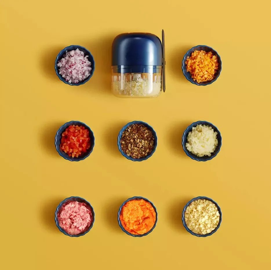 

Новинка, портативная мясорубка для чеснока, овощей, фруктов, перезаряжаемая мини-ложка для чистки, легкое хранение, воздушная фритюрница, до...