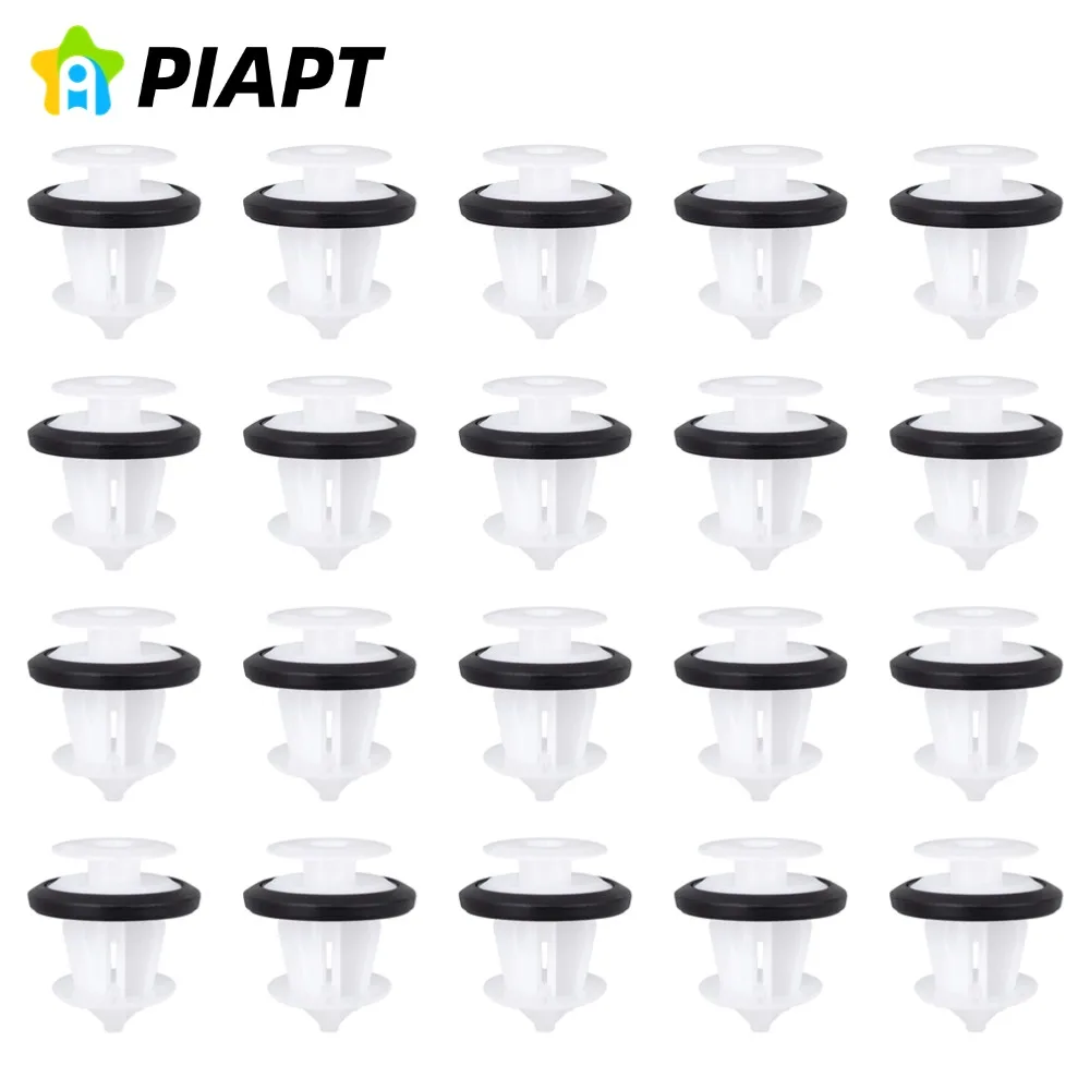 

20 шт. OE # 1117701-00-A Фиксатор дверной панели для Toyota 67773-0E020, зажим бокового порога переднего багажника для Tesla 1117701-00-A