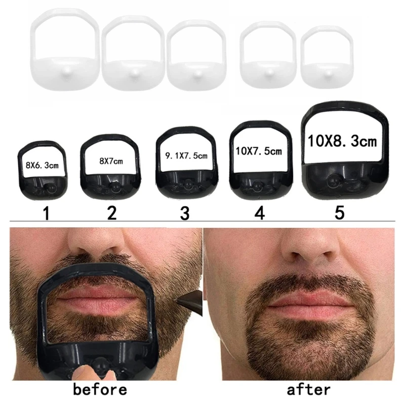 5 шт./компл. Формирователь бороды шаблон для укладки усов трафарет мужчин