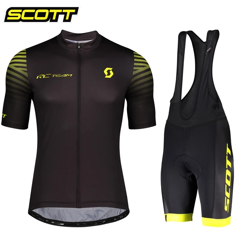 

Men's Cycling Suit Bike Mtb Jersey 2022 Male Clothing for Bicycle Sports Set Complete Mallot Man Summer Uniform Cyclist Scott