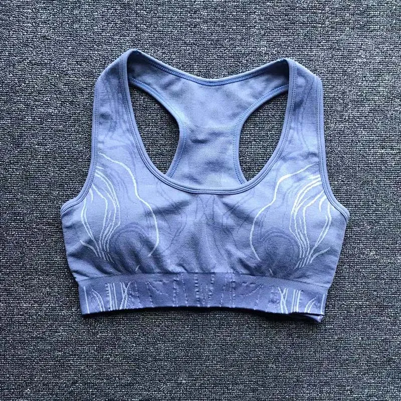 

Женский спортивный бюстгальтер с эффектом пуш-ап