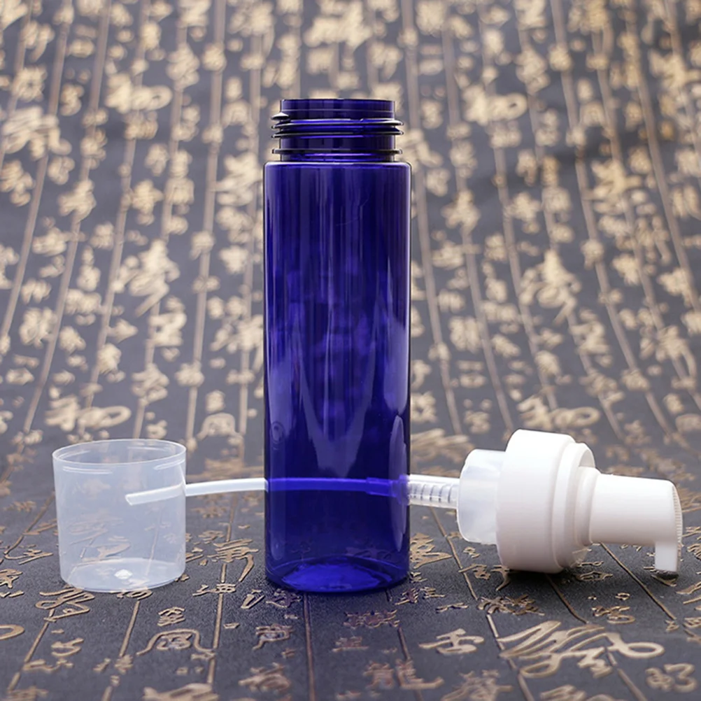 

2 Pcs Bottle Facial Cleanser Bubbler Portable Cosmetics Empty Travel Mini
