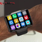 LEMFO DM101 смарт часы мужские 4G GPS Wifi Сим карта 2022 Dual Cameras 2080MAh Аккумулятор 3G RAM 32GB ROM SmartWatch Android 2,41 дюйма