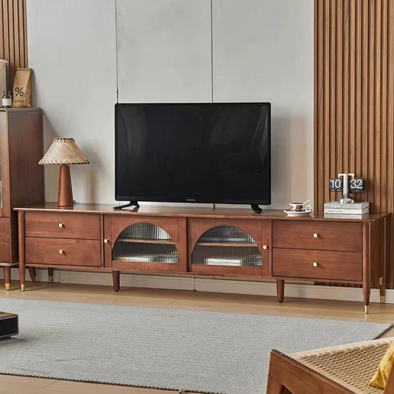 Современный шкаф подставки для телевизора деревянный развлекательный центр