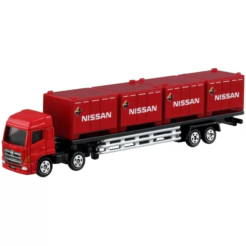 

Takara Tomy Tomica 144 HINO PROFIA TRAILER/NISSAN CONTAINER Metal Diecast Model Car New in Box
