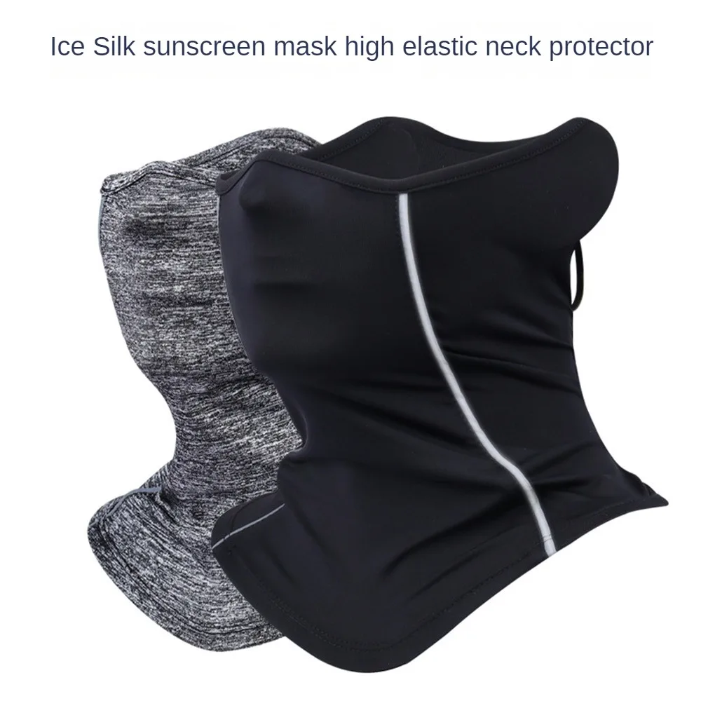 

Светоотражающая полумаска для верховой езды на лето из вискозы солнцезащитный пылезащитный шейный шарф спортивная бандана для мужчин и женщин