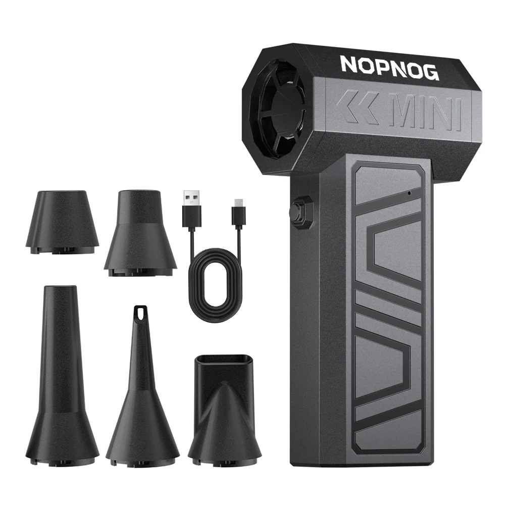 

Портативный электрический воздуходув Turbo Jet Fan