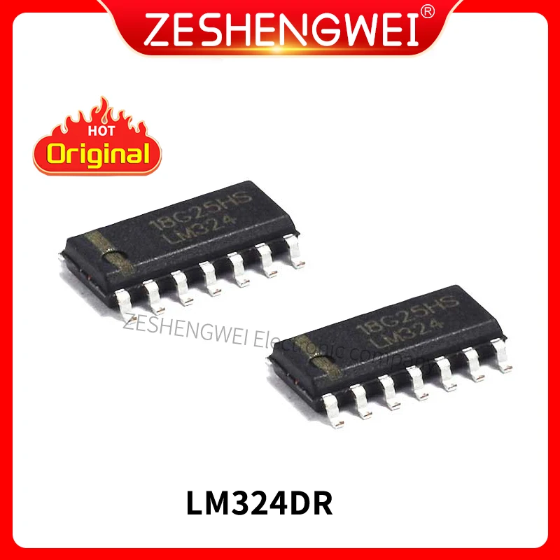 

10PCS LM324DR SOP14 LM324 SOP SMD LM324DR2G LM324DT SOP-14 New And Original IC