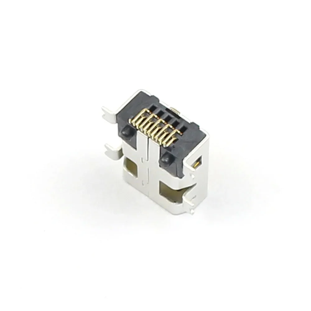 50 шт. мини USB 10 P разъем тип B Pin SMT SMD гнездовой для зарядки плоский питания
