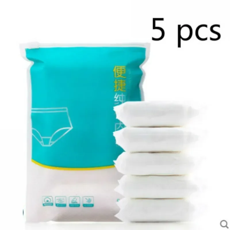 

Pcs/batch Disposable Cotton Underwear Hotel Sauna Foot Bath Beauty Travel Disposable Underwear Pregnant Women Panties