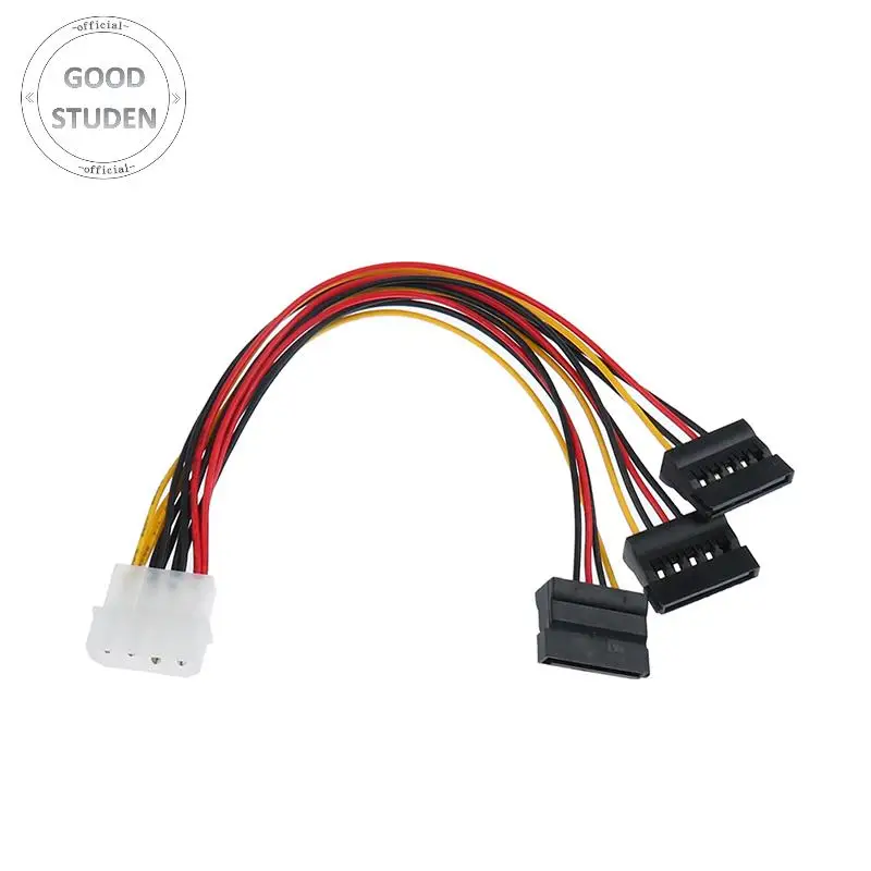 4-контактный IDE Molex на 3 ATA SATA разветвитель питания Удлинительный кабель Разъемы |
