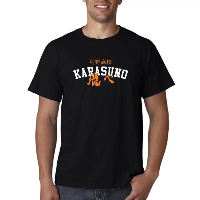 

Футболка Haikyuu Karasuno женская с принтом, свободная уличная одежда с коротким рукавом и круглым вырезом, оверсайз, в стиле Харадзюку, на лето
