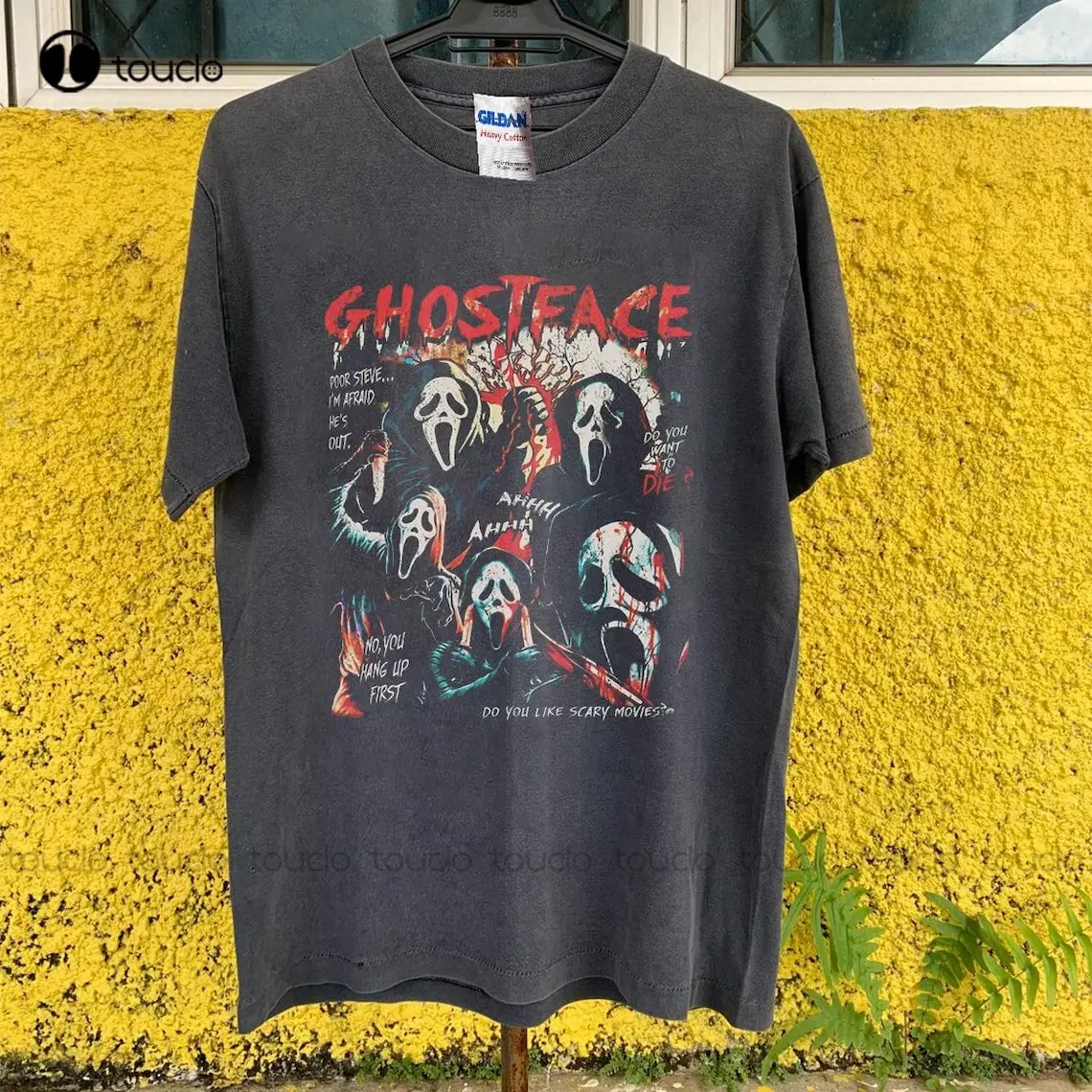 

Vintage Ghostface Shirt Vintage Horror Movie T-Shirt Vintage Scream Shirt Let'S Watch Scary Movie Vintage Halloween Shirt Xs-5Xl
