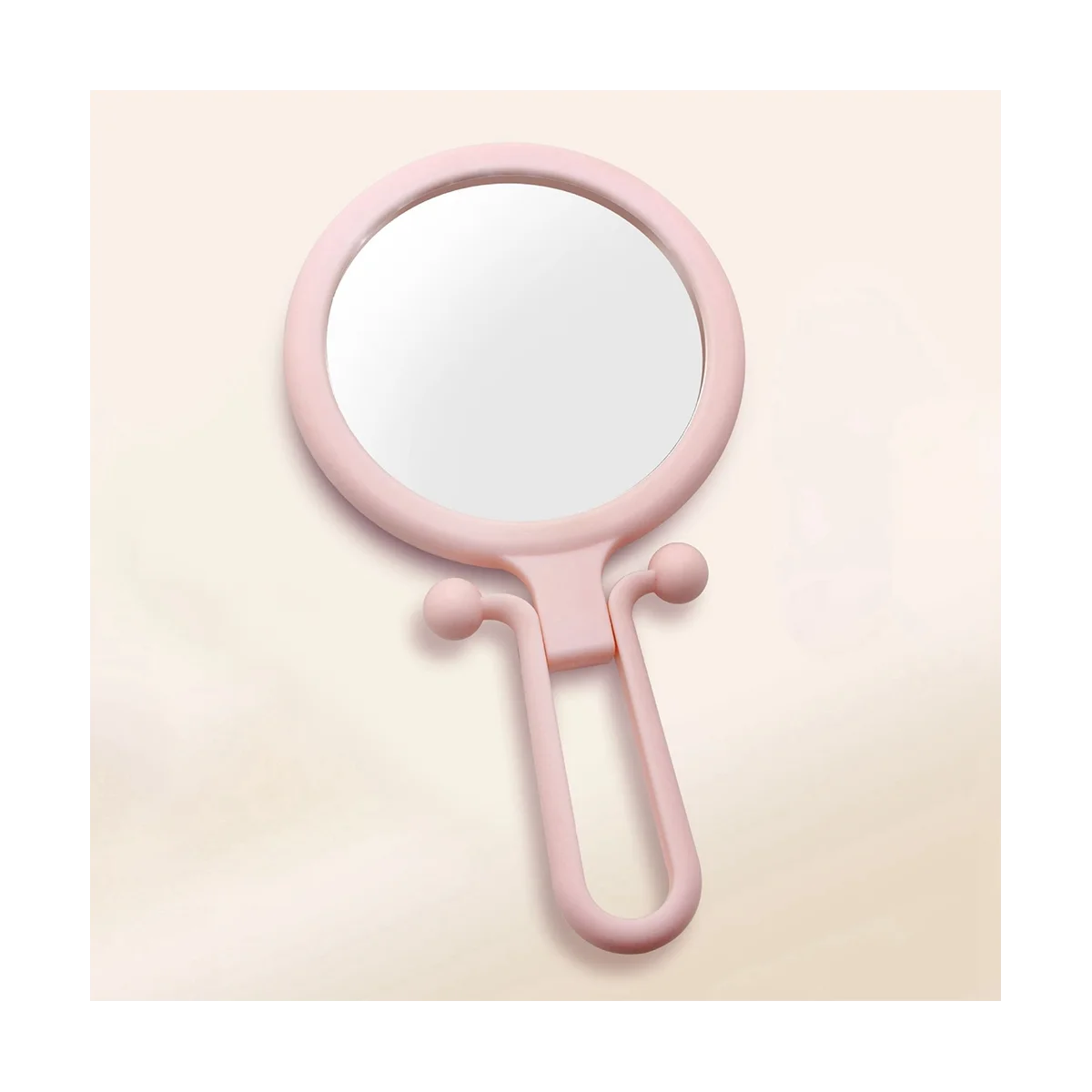 10х ручная лупа двухстороннее складное зеркало для макияжа портативное ручное с