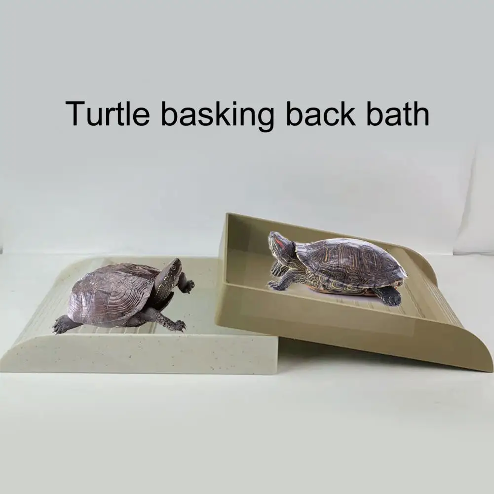 

Turtle Climbing Basking Platform Non-Slip Pattern Bath Basin Tortoise Frog Rest Floating Terrace Aquatic Pet Reptile Supplies