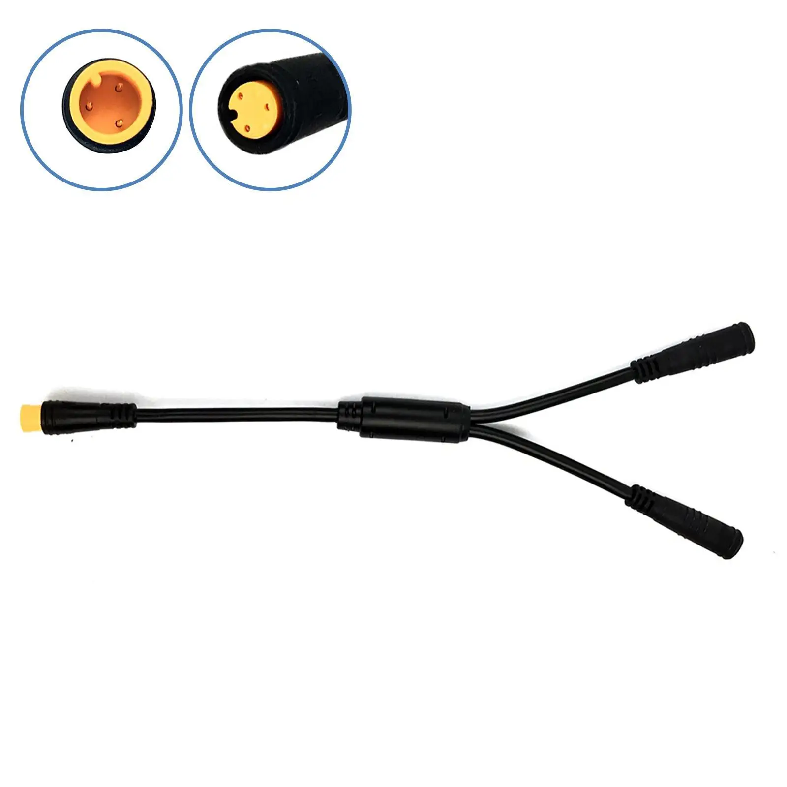 

Y-Splitter 1T2 Cable For BAFANG BBS01 BBS02 Mid-Drive Motor Gear Shift Sensor