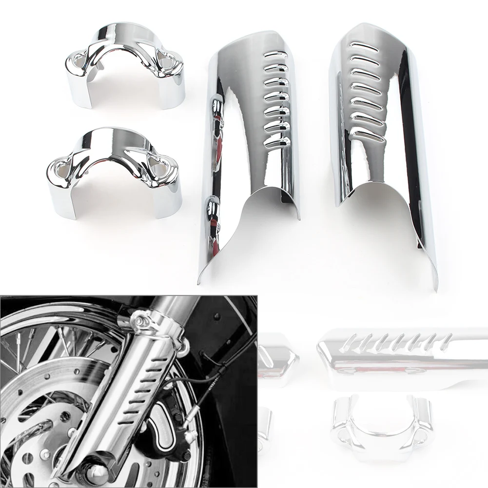 

Дефлекторы нижней вилки мотоцикла для Harley-Davidson Dynas/Heritage/Softtail Classic FLSTC FLSTN FXDWG черный и серебристый