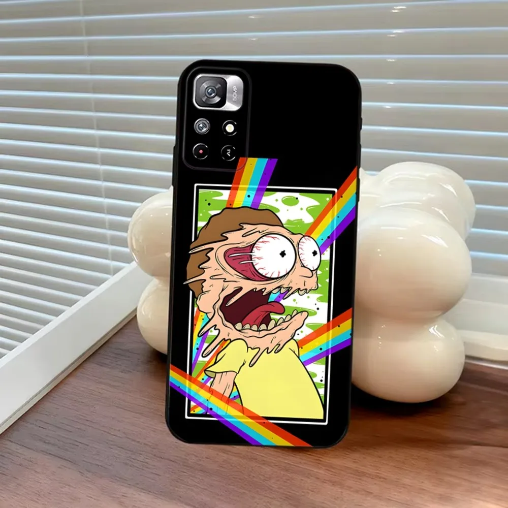 Funny R-Rickys And M-Morties Phone Case For Samsung S25 S24 S23 S22 S21 FE S30 S20 S10 Plus Ultra Lite 5G Silicone Cover