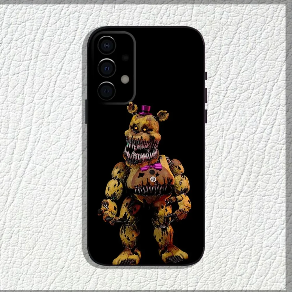 Чехол для телефона Five-Nights-At-Freddys F-Fnaf мягкий черный чехол Samsung Galaxy A13 A21s A22 A31 A32 A52 A53 A71