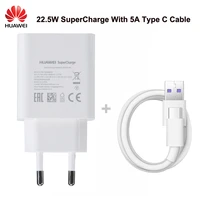 original huawei fast charger 22 5w eu supercharge 5a type c data cable for huawei p30 p10 p20 pro lite mate 9 10 pro mate 20 v20