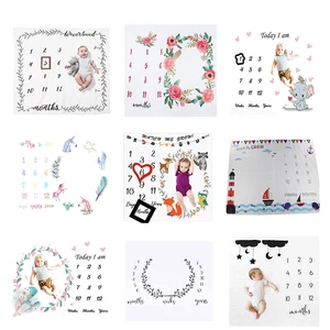 Детские игровые коврики, подгузник для младенцев, фото, фотография, фотография, календарь, фон, тканевый реквизит для фотосъемки