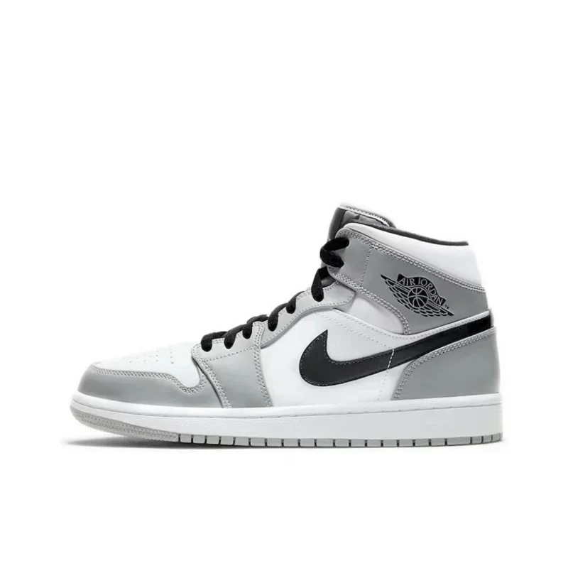 Оригинальные мужские и женские баскетбольные кроссовки Nike Jordan 1 высокие в стиле