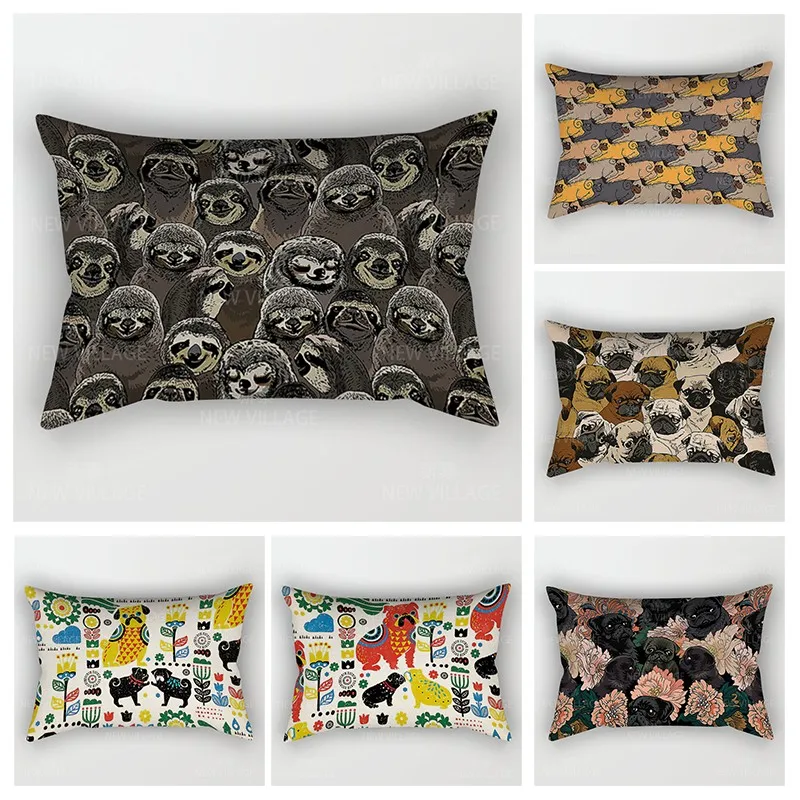 

Скандинавский осенний домашний декор 30*50, чехол для диванной подушки, чехол для дивана, чехол для дивана, 30x50 см, 40x60 40*60, бохо, винтажная манда...